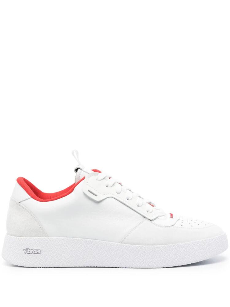 Vic Matie panelled leather sneakers - White Cover