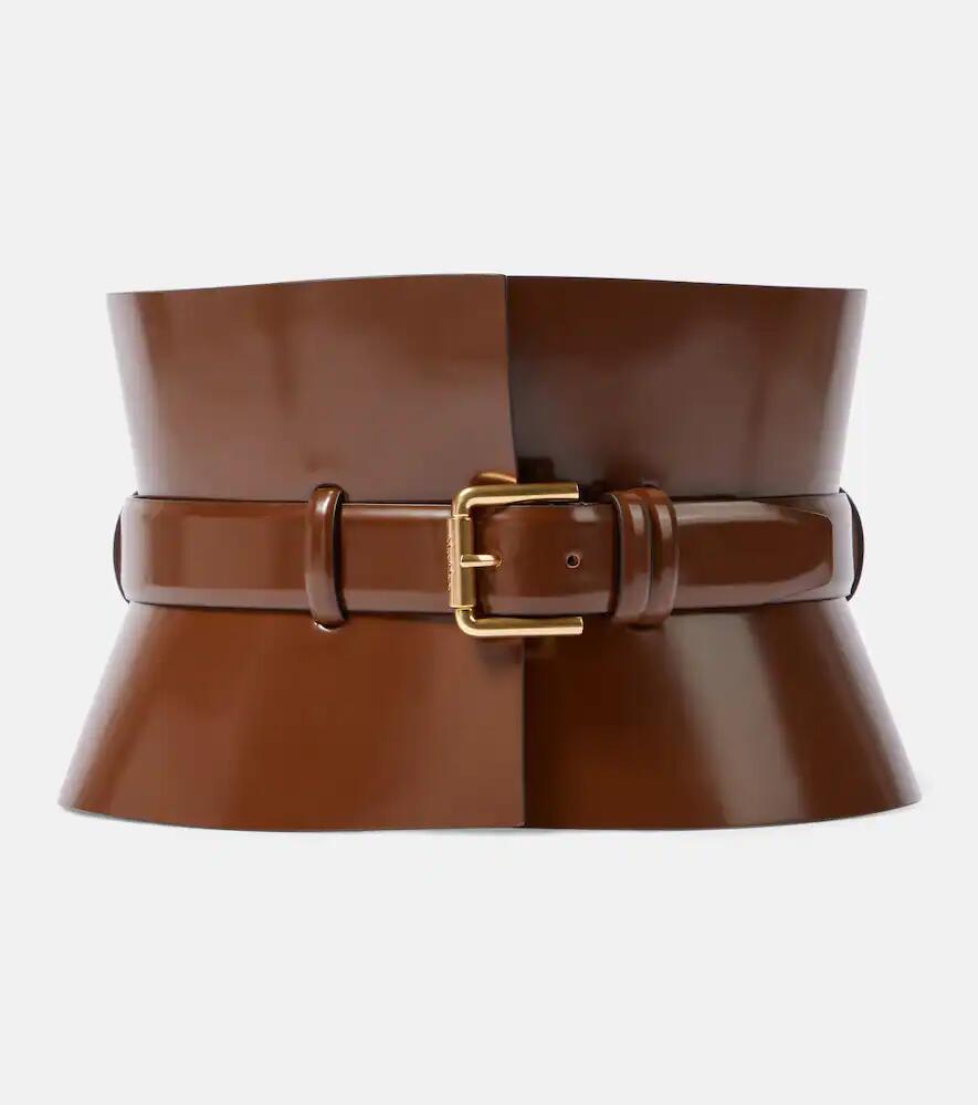 Max Mara Bustier175 leather belt Cover