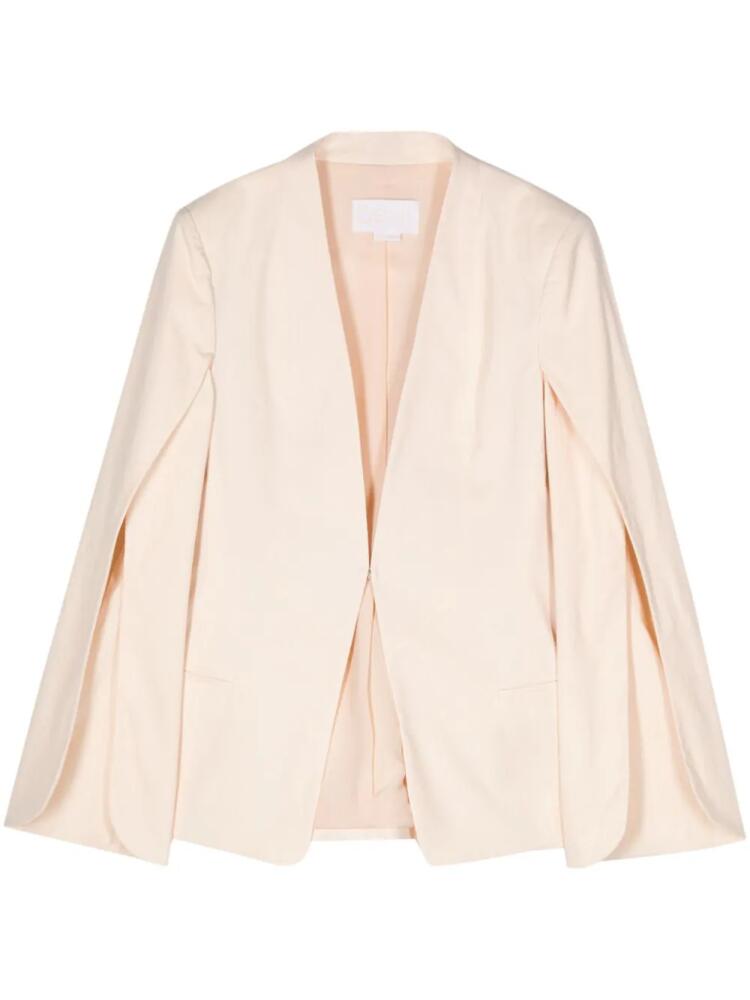 Genny crinkled cotton jacket - Pink Cover