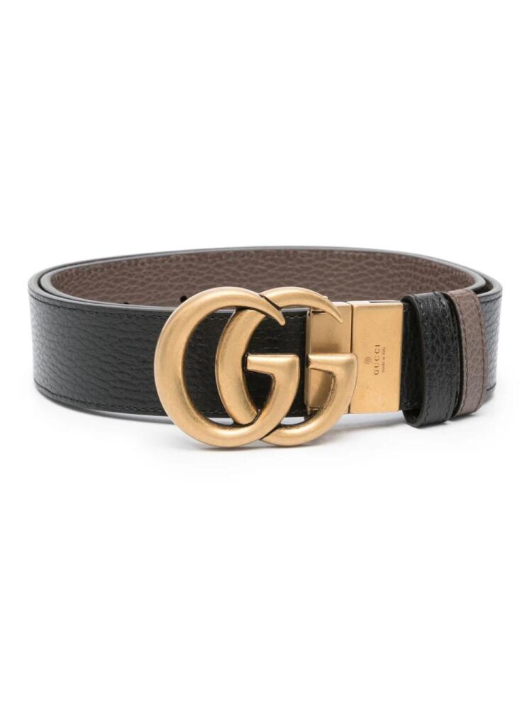 Gucci Double G leather belt - Black Cover