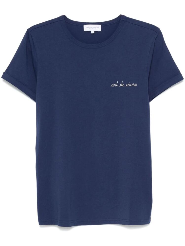 Maison Labiche Poitou T-shirt - Blue Cover