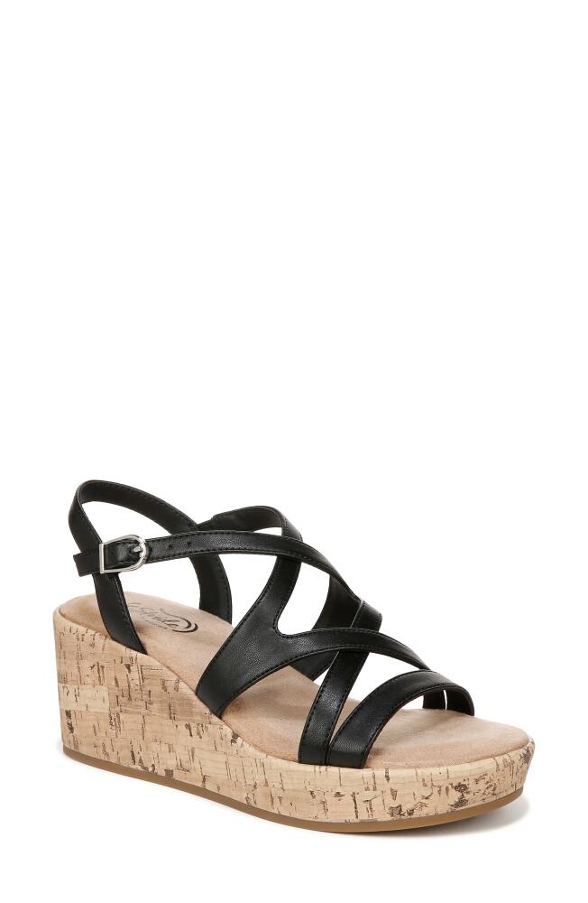 LifeStride Bailey Wedge Sandal in Black Cover