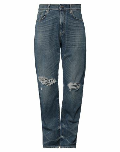 Represent Man Jeans Blue Cotton, Elastane Cover