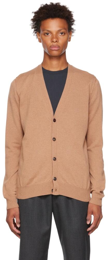 Maison Margiela Brown Knit Cardigan Cover