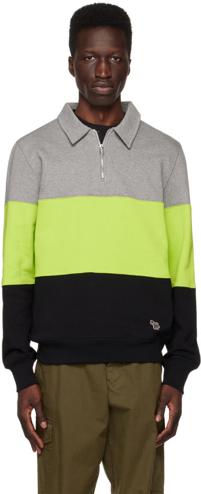 PS by Paul Smith Multicolor Half-Zip Polo Cover