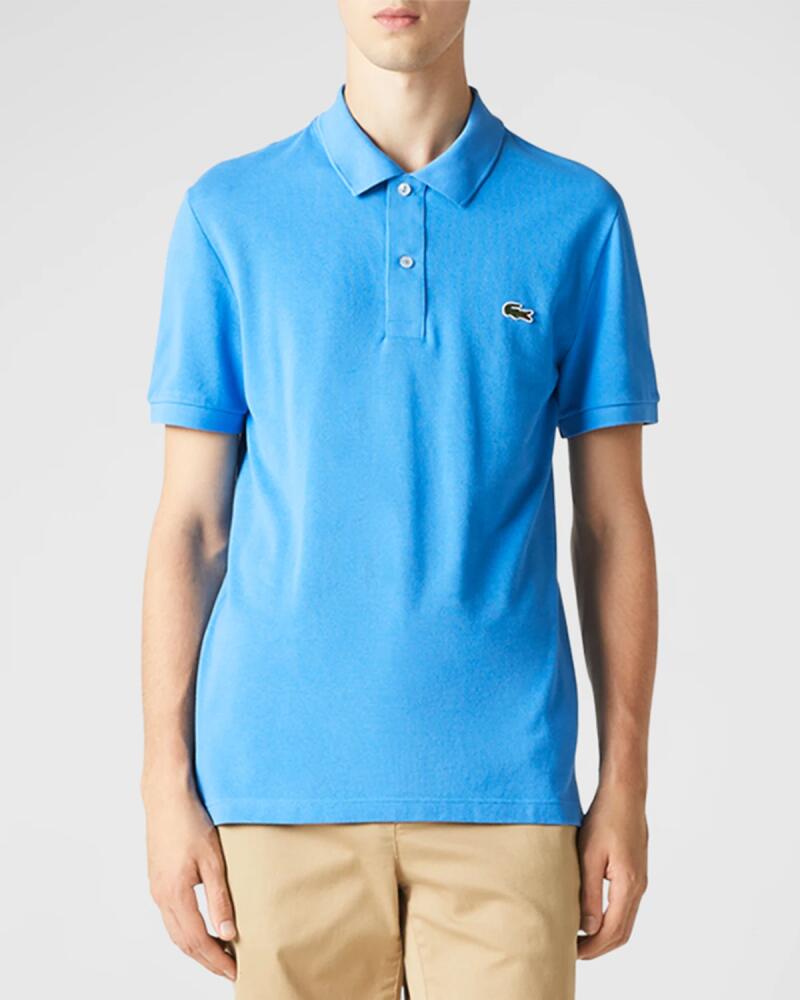 Lacoste Men's Signature Polo Shirt Cover