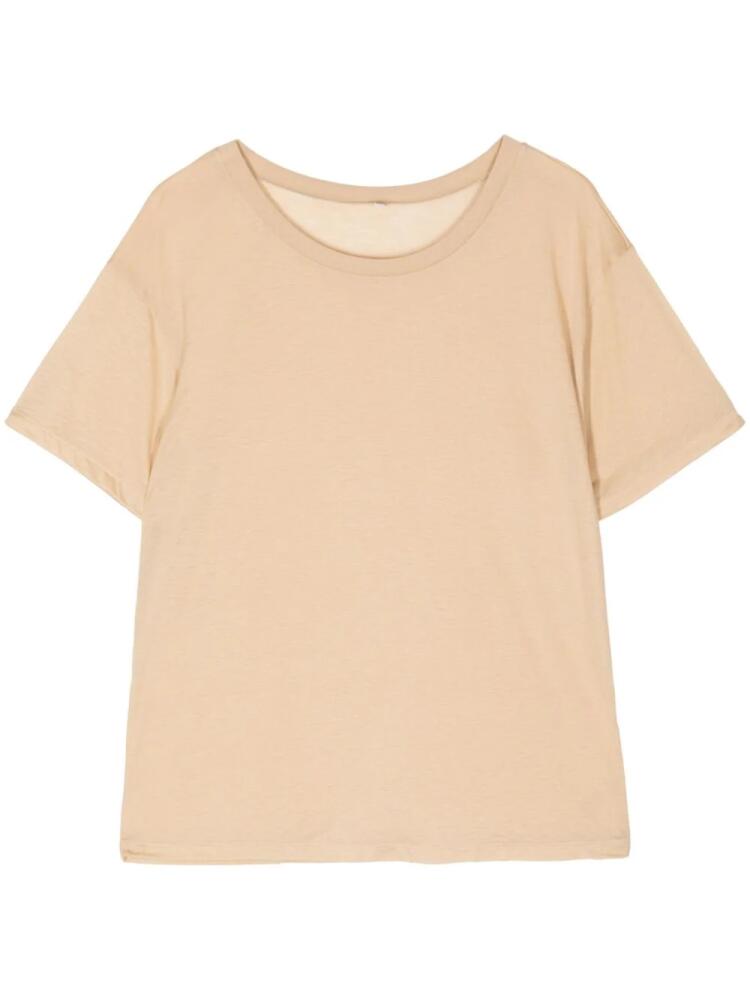 Baserange round-neck jersey t-shirt - Neutrals Cover