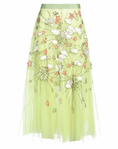 Elisabetta Franchi Woman Midi skirt Light green Polyamide Cover