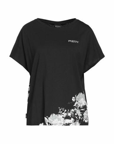 Freddy Woman T-shirt Black Cotton Cover