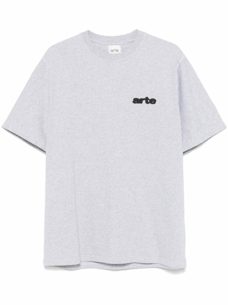 ARTE logo-print T-shirt - Grey Cover