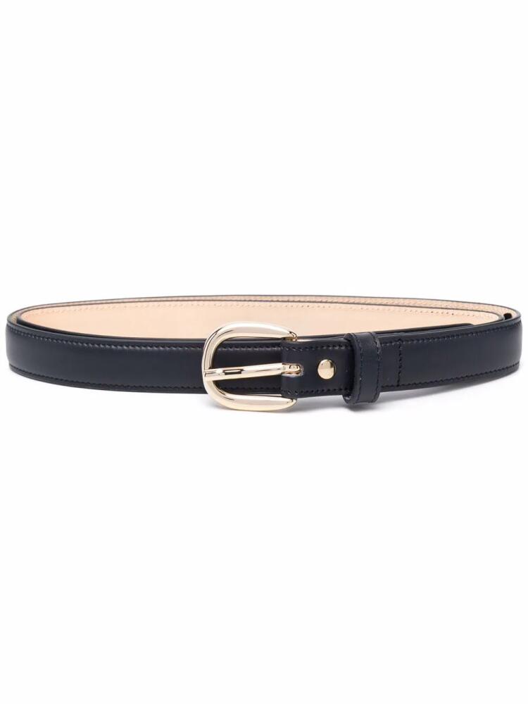 A.P.C. Rosette leather belt - Blue Cover