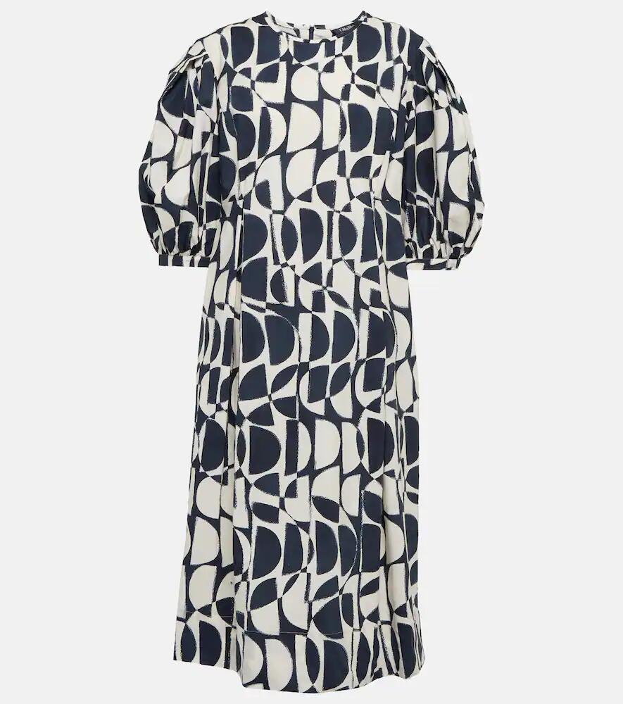 'S Max Mara Lucia printed cotton midi dress Cover