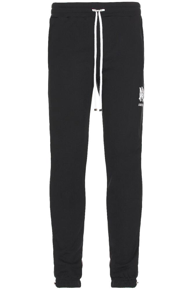 Amiri MA Core Logo Sweatpant in Black Cover