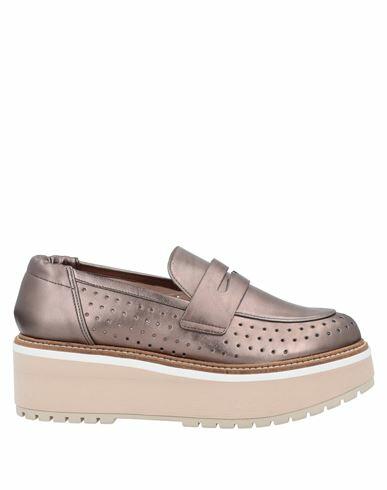 Lorenzo Mari Woman Loafers Bronze Textile fibers Cover