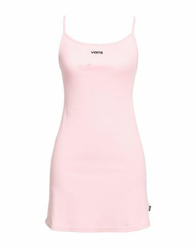 Vans Woman Mini dress Pink Cotton, Polyester, Elastane Cover