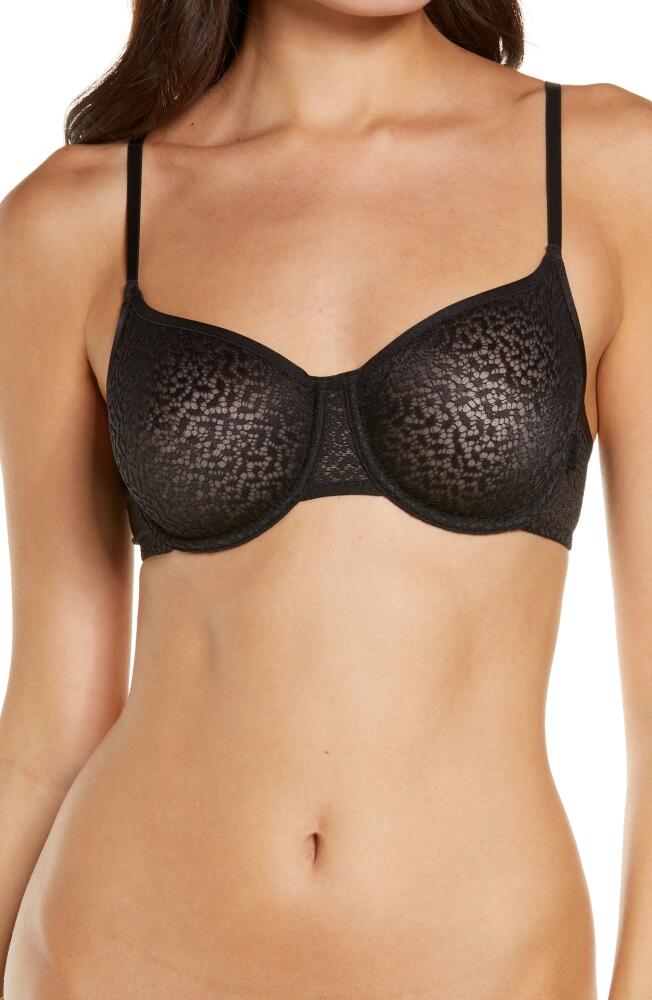 DKNY Modern Lace Unlined Demi Bra in Black Cover