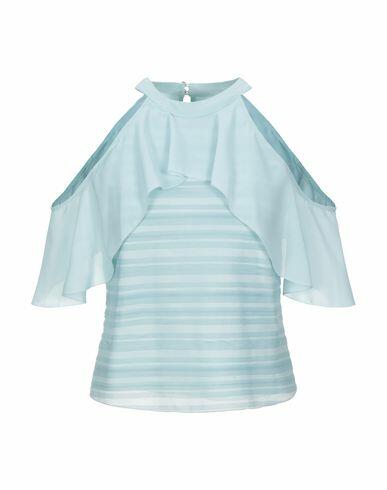 Patrizia Pepe Sera Woman Top Sky blue Polyamide, Polyester Cover