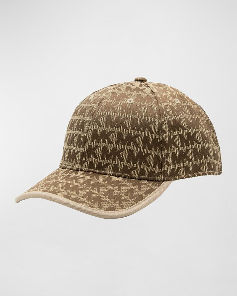 Michael Kors Jacquard Logo Baseball Cap Cover