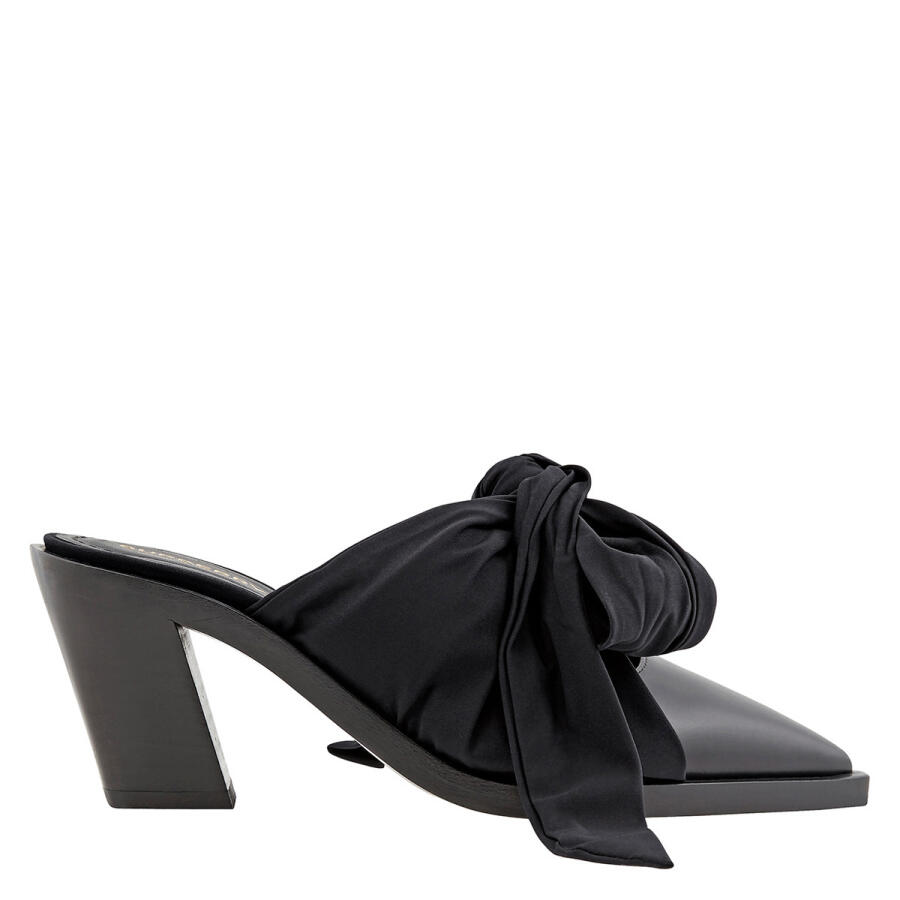 Burberry Black Synthetic Tillington Ankle-wrap Mules Cover