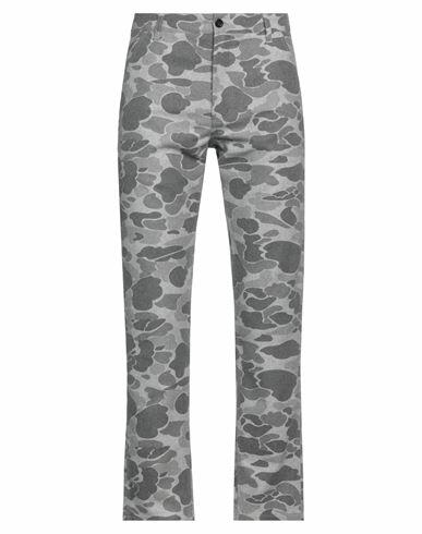 Oamc Man Pants Grey Virgin Wool, Nylon Cover