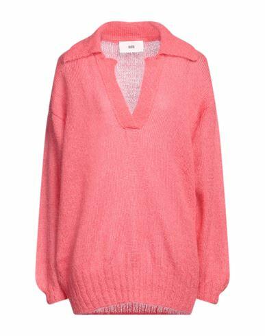 Solotre Woman Sweater Coral Mohair wool, Polyamide, Wool Cover