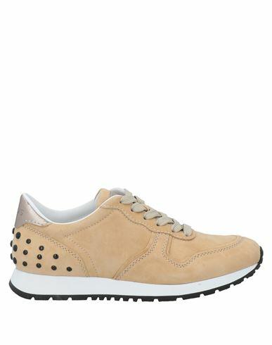 Tod's Woman Sneakers Beige Soft Leather Cover