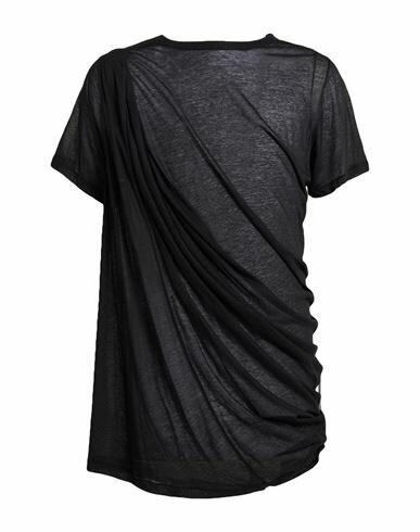 Rick Owens Man T-shirt Black Cotton Cover