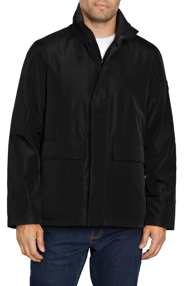 Sam Edelman Water Resistant Jacket with Removable Hood in Black Cover