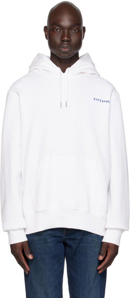 rag & bone White Coffee Hoodie Cover