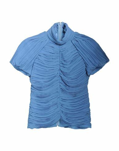 Rochas Woman Top Slate blue Polyester Cover