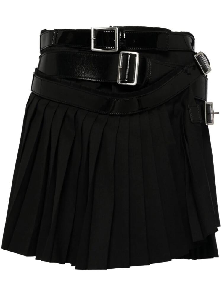 Junya Watanabe belted mini skirt - Black Cover