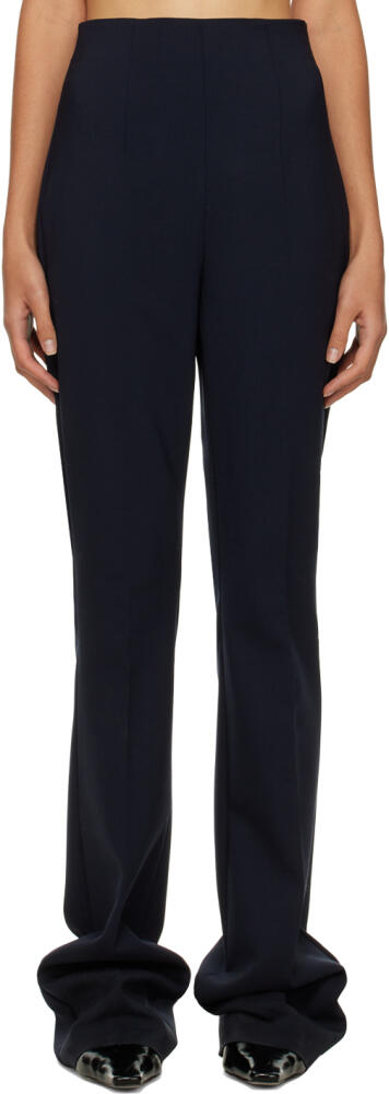 Sportmax Navy Elleni Trousers Cover