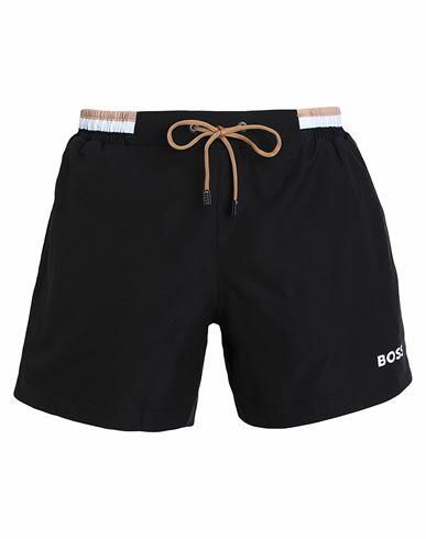 Boss Man Swim trunks Black Polyester Cover