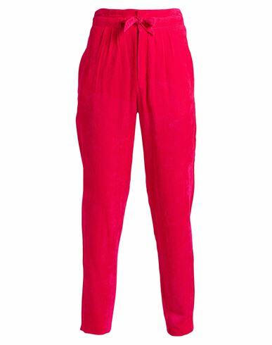 Isabel Marant Woman Pants Fuchsia Viscose, Linen Cover