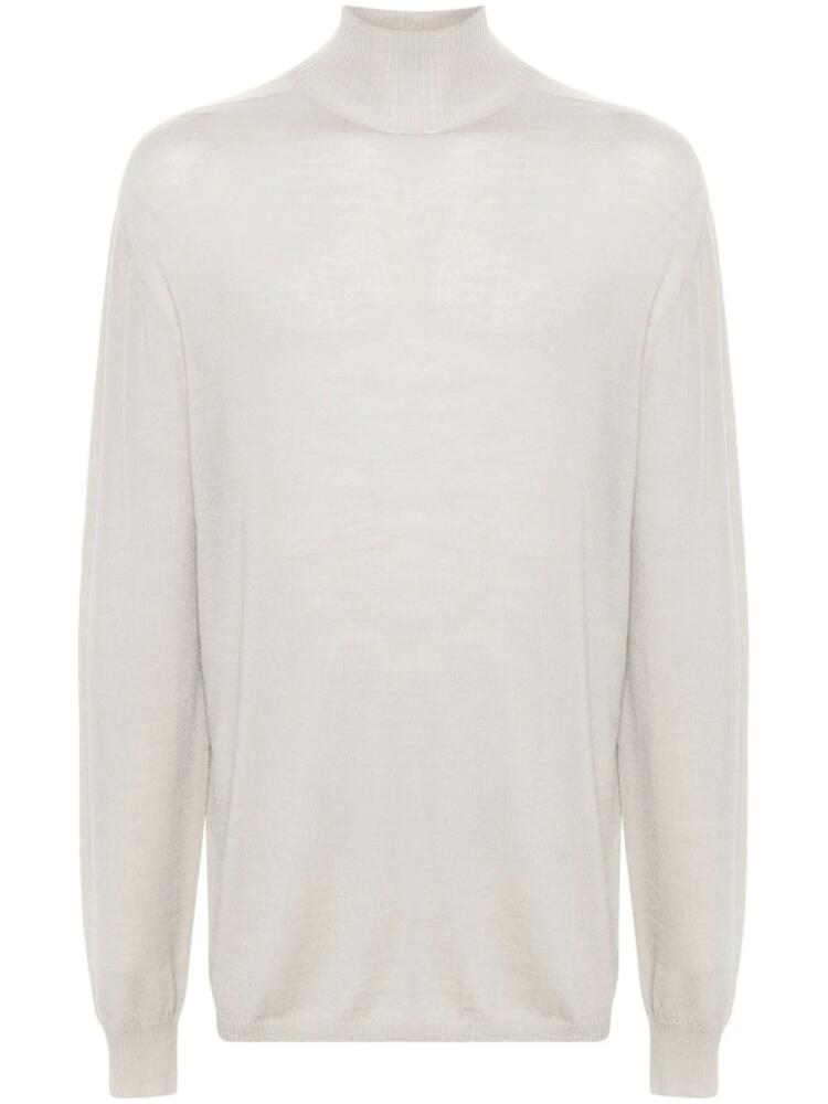 Rick Owens Oversized Turtle sweater - Grey Cover