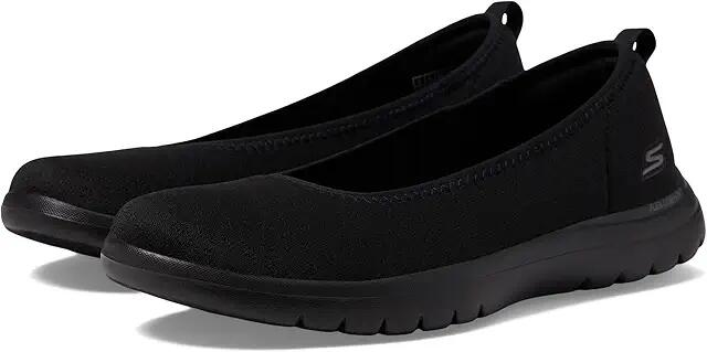 SKECHERS Performance On-The-Go Flex - Siena (Black/Black) Women's Flat Shoes Cover