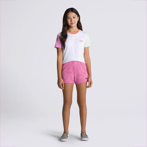 Vans SAS Shorts - Girls' Grade School Black/Cyclamen Cover