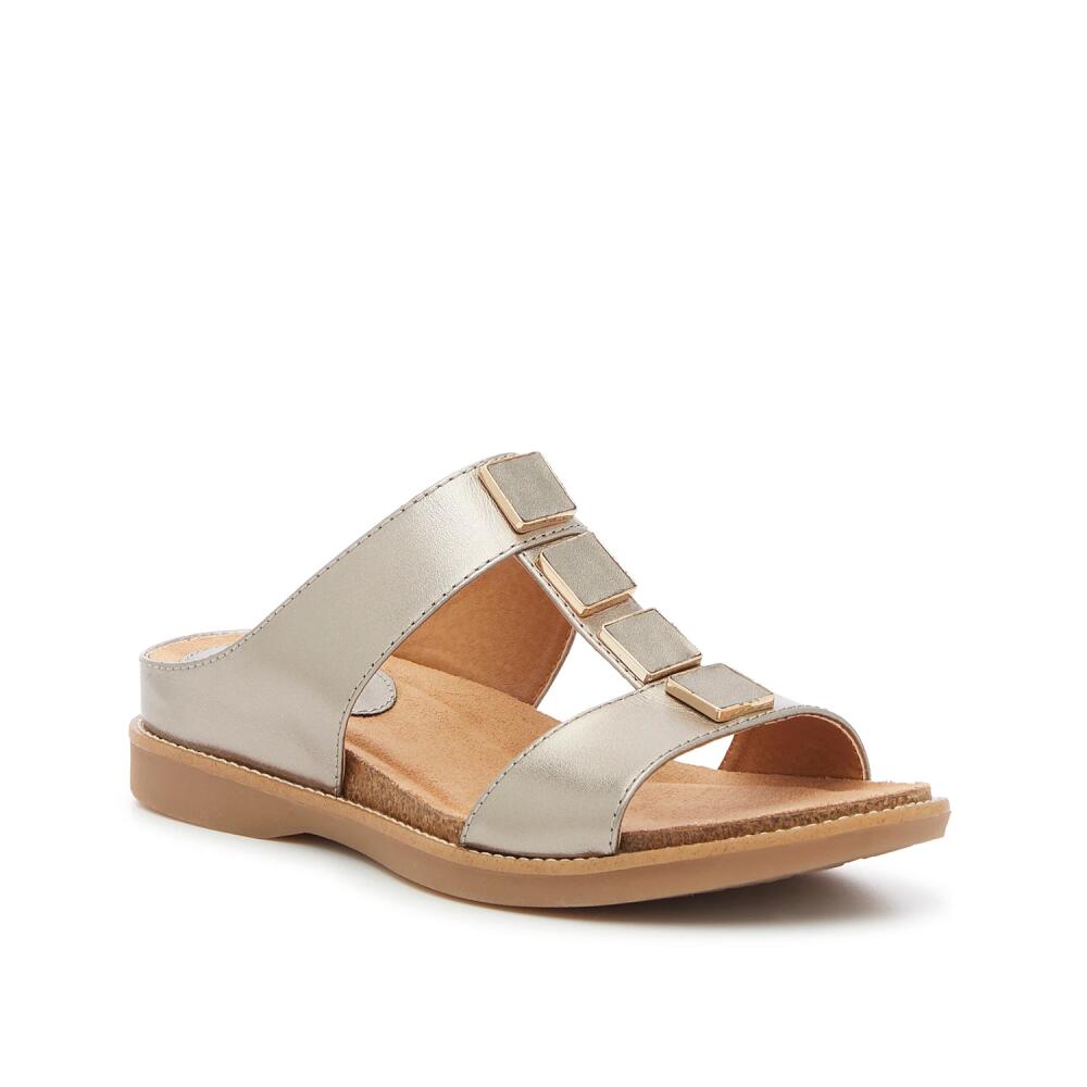 Sofft Blaire Wedge Sandal | Women's | Pewter Metallic Cover