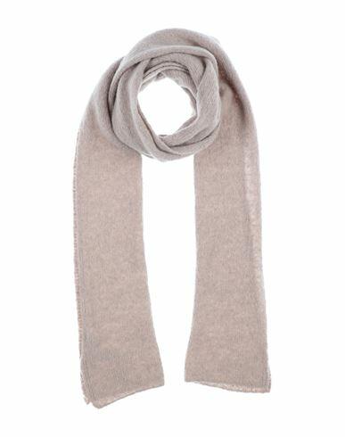 Solotre Woman Scarf Beige Wool, Cashmere, Nylon Cover