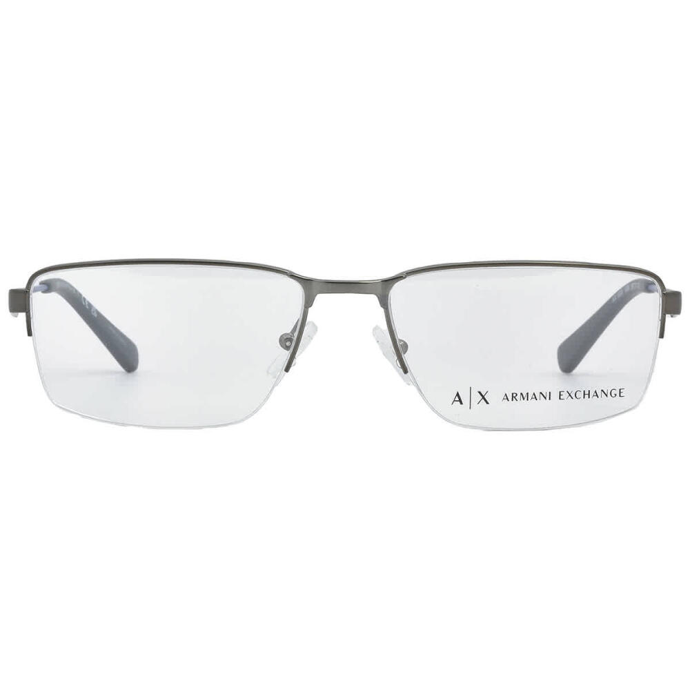 Armani Exchange Demo Rectangular Mens Eyeglasses Cover