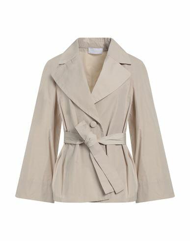 Diana Gallesi Woman Jacket Beige Polyester, Cotton Cover