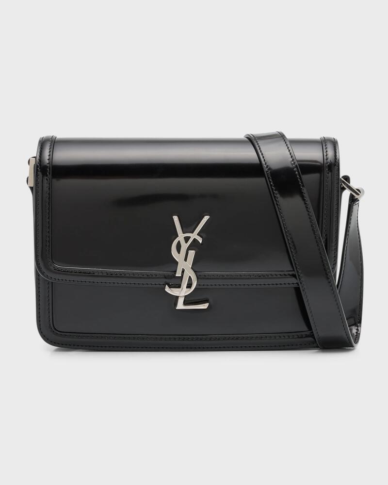 Saint Laurent Men's Solferino Medium Satchel Crossbody Bag Cover