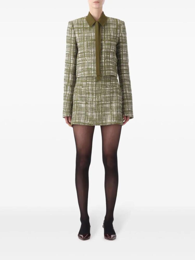 Jason Wu Ultra Mini Tweed skirt - Green Cover