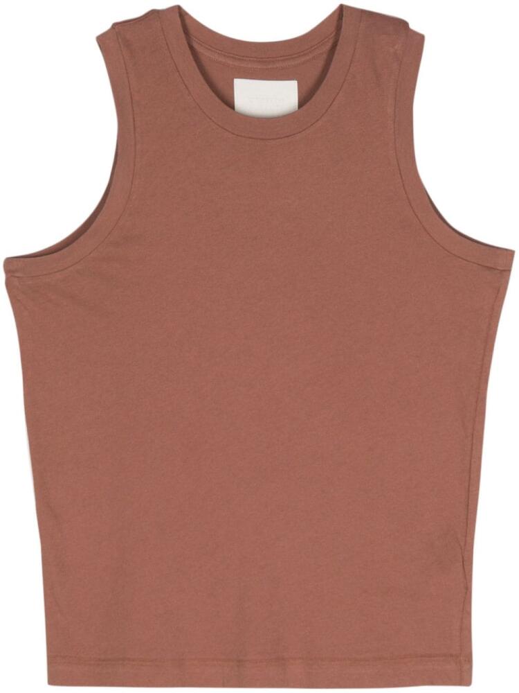 Citizens of Humanity Jessie cotton tank top - Brown Cover