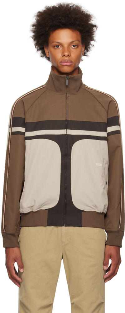 C2H4 Brown Intellectual Track Jacket Cover