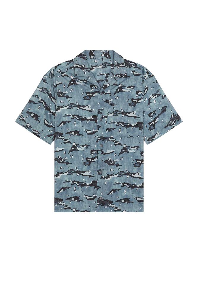 Snow Peak Printed Breathable Quick Dry Shirt in Grey Cover