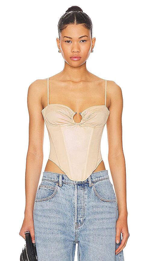 Miaou Deia Corset in Nude Cover