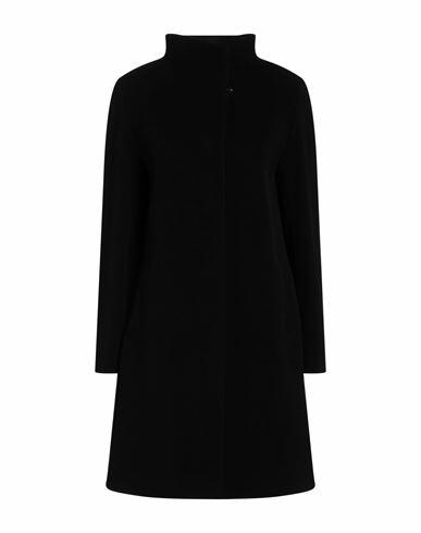 Cinzia Rocca Woman Coat Black Wool, Polyamide, Cashmere Cover