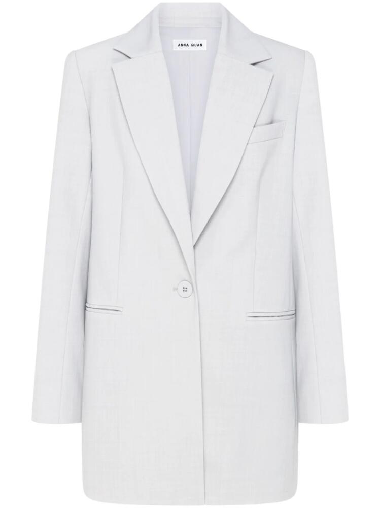 Anna Quan Harper single-breasted blazer - Neutrals Cover