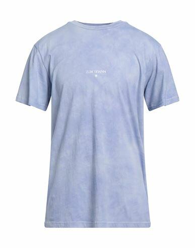 Manuel Ritz Man T-shirt Lilac Cotton Cover